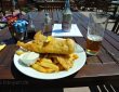 Fish and Chips with Lager