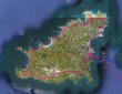 Karte Guernsey