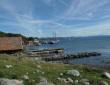 die Zephyr im Hafen von Åmøy