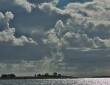 Inseln im Hintergrund Wolkenstimmung