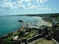 Blick vom Schloss auf Gorey