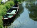 Boot im Dorfbach