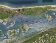 Karte Ameland